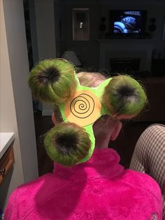 Fidget Spinner Hair for Crazy Hair Spirit Day at School Dress Up Day