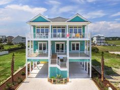 this is an aerial view of a multi - family home in the oceanfront area