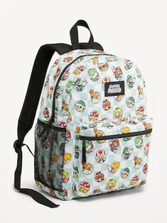 Pokémon™ Canvas Backpack for Kids curated on LTK Mario Bros., Boys Backpacks, Zippered Pouch, Boys Accessories, Super Mario Bros, Mario Bros, Zip Top