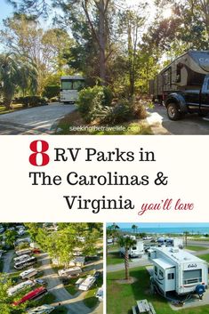 rv parks in the carolinas and virginia you'll love