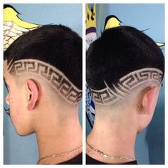 Star Undercut, Hair Shaved Sides, Hair Myth, Scalp Micropigmentation, Chestnut Hair Color, Womens Hair, Split Hair