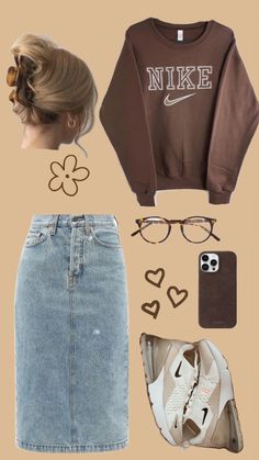 Modest Fall Outfits, Pentecostal Fashion, Cute Skirt Outfits, Casual College Outfits, Outfit Inspo Casual