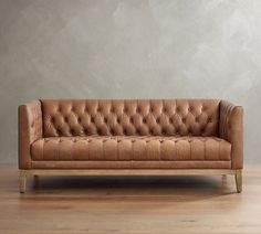 Edgewood Leather Sofa | Pottery Barn Leather Sofa Bed Pottery Barn, Brady Leather Sofa, Pottery Barn Leather Sofa, Pottery Barn Sofa Leather, Pottery Barn Black Leather Sofa, Leather Chesterfield Sofa Pottery Barn, Mark And Graham, Leather Couch, French Cottage