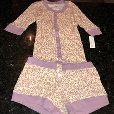 Very Cute. Never Worn. Still Has Tags. Button Up Shirt. Shorts. Feels Very Comfy. Perfect Condition Pj Sets, Button Up Shirt, Color Purple, Women's Intimates, Button Up Shirts, Pajamas, Button Up, New York, Tags