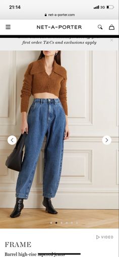 Mom Jeans, Zara, Pants, Trousers