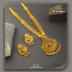 Bridal Jewelry Sets Brides, Indian House, Indian House Plans, Gold Bridal Necklace, Modern Gold Jewelry, Filigree Necklaces, Bridal Gold Jewellery Designs, Gold Necklace Designs, Bridal Gold Jewellery