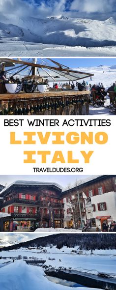 the best winter activities in livigno italy