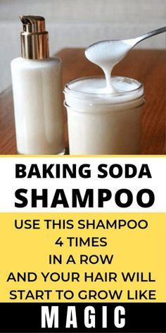 Diy Baking Soda, Diy Hair Growth, Baking Soda Shampoo Recipe, Healthy Natural Hair Growth, Diy Dry Shampoo, Natural Hair Shampoo, Diy Shampoo, Ear Health, Growth Hair