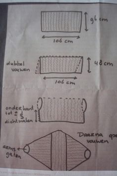 the instructions for how to make an origami doll with paper towels on it