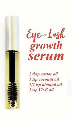 For stylin' pins follow me @fashionably chic💕 Lashes Growth, Serum At Home, Lash Growth Serum, How To Grow Eyelashes, Beautiful Eyelashes, Lash Growth