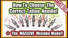 how to choose the correct tattoo needle for your nose shape and get ridders