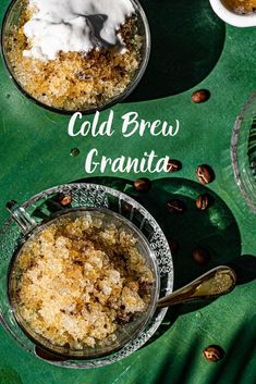 How to Make Cold Brew Coffee Granita with Coconut Water and Pandan Leaves Wholesome Food Recipes, Coffee Granita, Nice Cream Recipes, Make Cold Brew, Granita Recipes, Pandan Leaves, Nice Cream Recipe, Making Cold Brew Coffee, Filipino Food Recipes