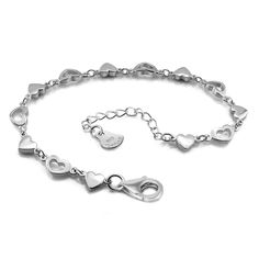 PRICES MAY VARY. 【Design】Easy and Chic - Wrap your wrist with this delicate 925 Sterling Silver Cute Bunny/Heart Bracelet. Handcrafted with Italian craftsmanship by local old artisans, handmade to create a bright light. Exquisite and beautiful, lightweight and sturdy. Whether paired with jeans and a tee, or a little black dress, this elegant bracelet will keep you comfortable from day to night. Layer it with other bracelets for a stylish look. 【Material】:- Handcrafted from 925 Sterling Silver to Bunny Heart, Silver Heart Bracelet, Silver Bracelets For Women, Everyday Bracelet, Italian Craftsmanship, Jewelry Birthday, Silver Chain Bracelet, Elegant Bracelet, Birthday Jewelry Gift