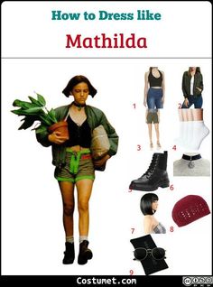 the instructions for how to dress like matilda