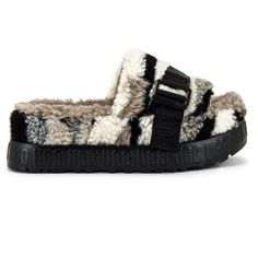 Https://Www.Revolve.Com/Mobile/Ugg-Fluffita-Cali-Collage-Slide-In-Black-Grey/Dp/Uggr-Wz123/?&Product=Uggr-Wz123 Real Lamb Fur Size 7.5/8 Ugg Fluffita, Shearling Sandals, Ugg Store, Slide Slippers, Ugg Slippers, Ugg Australia, Grey Fashion