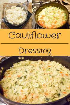 cauliflower dressing is an easy and delicious side dish