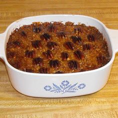 TRISHA YEARWOOD - Sweet Potato Souffle Thanksgiving Classics, Trisha's Southern Kitchen, Souffle Recipe, Trisha Yearwood Recipes, Potato Pudding, Cooking Photos