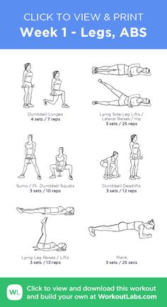 the printable workout guide for beginners