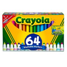 crayons are on display for sale in a store