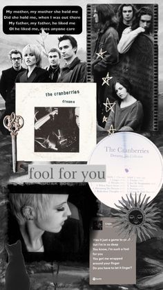 the cranberries - fool for you cd cover artwork and poster design by studio