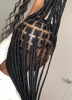 Big Box Braids Hairstyles, African Hair Braiding Styles, Long Box Braids, Box Braids Hairstyles For Black Women, Couple Goal, Cute Box Braids Hairstyles, Braids With Beads