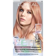 Get Bold, Prismatic, Shimmering Colour That Won’t Wreck Or Ravage Hair. Every Box Comes With Our Exclusive Shine Serum Booster To Enhance Shine And Softness, And Our Patented Power Shimmer Conditioner To Seal And Smooth Hair For Ultimate, Multi-Dimensional Vibrancy. Live In Colour. Live In Fria. Available In More Than 45 Bold Shades. Description Get Gorgeous Colored Hair With Loreal Feria High-Intensity Shimmering Color. With Four Products For A Quick And Easy Hair Color Change From Deep Conditi Strawberry Blonde Hair Dye, Feria Hair Color, Blond Rose, Khloe Kardashian Hair, Blonde Hair Dye, Blonde Ombre Hair, Edgy Hair Color, Kardashian Hair, Blue Black Hair