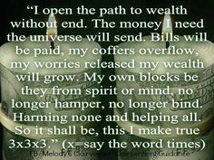 ~Money spell-- I've used this chant and had small win falls. Money Spells That Work, Luck Spells, Magick Spells, Wiccan Spell Book, Money Spells, Wiccan Spells, Spells Witchcraft, After Life