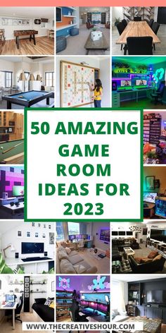 the ultimate guide to amazing game room ideas for 2012