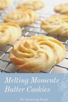 These Melting Moments Butter Cookies are delicately light, with a delicious buttery flavor and truly melt in your mouth deliciousness.

Filled with vanilla buttercream and strawberry jam, these beautiful cookies are an absolute treat. Viennese Whirls, Butter Cookies Easy, Melting Moments, Easy Bake, Lost 100 Pounds, Cookie Brownie Bars, Butter Cookies Recipe, Gateaux Cake, Beautiful Cookies