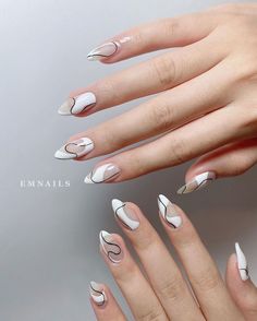 Nail Korean, Sns Nails Designs, Em Nails, Nail Armor, Organic Spa, Cute Nail Art Designs, Vibe Check, How To Grow Nails