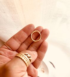 A ring made of 14k gold filled, suitable for 24/7 wear, with a unique combination of styles. Size #3 only. This listing is for (1) ring. Everyday Hypoallergenic 14k Gold Stackable Rings, Tiny 14k Gold Filled Everyday Jewelry, Dainty Adjustable Stackable Rings For Everyday, Adjustable Rose Gold Toe Ring Jewelry, Dainty Adjustable Rings For Everyday Wear, Adjustable Dainty Stackable Rings For Everyday, Everyday Stackable Rings With Open Ring Design, Everyday Stackable Rings With Open Ring Shape, Everyday Stackable Rings With Open Design