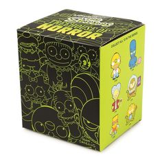 a box with the simpsons characters on it