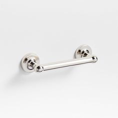 an image of a metal handle on a white background