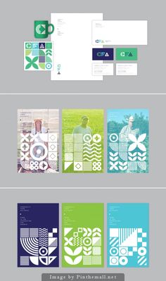 an image of some type of brochure with different colors