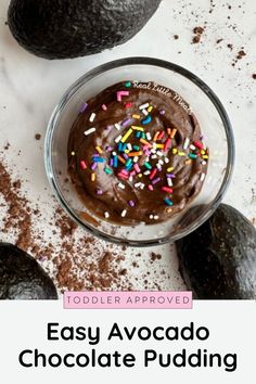 This pudding is absolutely delicious! Your toddler will love this Avocado Chocolate Pudding. It is full of avocado and is perfect for picky eaters. Try this easy toddler snack for your kids!