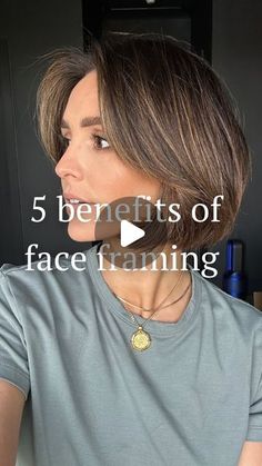 Face Framing Hair, Haircut For Face Shape, Long Or Short Hair, Face Framing Bangs, Hairstyle Trends, Messy Short Hair, Top Hairstyles, Greasy Hair Hairstyles, Short Hair Tutorial