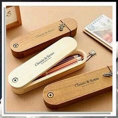 Our functional woodwork designs are not only beautiful, but practical for daily use in your home. 3d Tiskárna, Pencil Case Design, Cool Pencil Cases, Cnc Projects, Diy Holz, Wooden Projects, Pencil Boxes, Wood Toys, Wooden Crafts