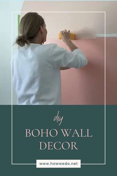 Can we just talk about the true power of paint? This DIY Boho Wall Tutorial decor can quite possibly be my favorite Paint Project yet! Today I will take you through all the steps necessary to take a dull wall to the next level, just with a little time, effort, and love.