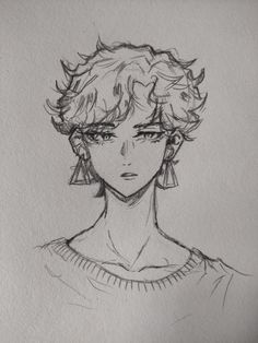 Art portrait manga simple croquis crayon critérium mode style Boy Drawing Sketches, A Level Art Sketchbook, Animation Art Sketches, Beautiful Sketches, Girly Drawings, Cute Doodles Drawings, Guy Drawing, Anime Drawings Tutorials, Art Tutorials Drawing