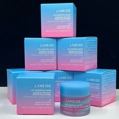 Laneige Cotton Candy Lip Mask This Listing Is For One Mask I Do Have Multiples. Let Me Know If You’d Like More Than One. Cotton Candy Lip Mask, Laneige Lip Sleeping Mask Flavors, Skin Care To Buy, Christmas Skincare Gift Ideas, Cotton Candy Laneige, Cute Beauty Products, Preppy Skin Care, Laneige Lip Balm