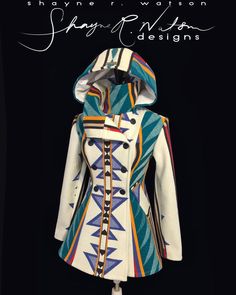 Shayne Watson Designs Are Absolutely Stunning | Cowgirl Magazine Alternative Western, Quilt Jackets, Pendleton Coat, Native Wears