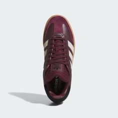 adidas Samba XLG Shoes - Burgundy | Free Shipping with adiClub | adidas US Jewel Winter, Soccer Trainer, Lock Logo, Indoor Soccer, Fall Must Haves, Adidas Samba, Adidas Online, Winter Wardrobe, Adidas Shoes