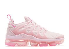 Wmns Air VaporMax Plus 'Pink Foam' - Nike - FZ3614 686 - pink foam/playful pink Shoe Collection Sneakers, Nike Vapormax Women, Sneaker Sticker, Notebooks School, Light Pink Sneakers, Classy Sandals, Pink Nike Shoes, Pretty Sneakers, Air Vapormax Plus