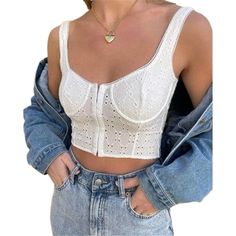 Y2k Lace Corset Top Summer Women Fairycore Sleeveless T Shirt Female Crop Tops Aesthetic Slim Ladies Party Wear Y2k Camisole Crop Top For Summer, Y2k Style Cami Crop Top For Summer, Y2k Cami Crop Top For Summer, Y2k Camisole Crop Top, Y2k Camisole Vest Crop Top, Y2k Style Cami Crop Top, Y2k Cami Vest Crop Top, Y2k Style Cami Crop Top Vest, Y2k Crop Top Vest