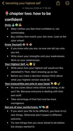 Glow Up Confidence, How To Be Confident In School, How To Become Confident In School, How To Confident Tips, How To Become Self Confident, Tips On Confidence, How To Be More Self Confident, Tips For Self Confidence, How To Be Confident Around Your Crush