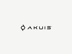 the word akus written in black on a white background