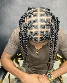 Twist Hair Men, Cornrow Styles For Men, Black Boy Hairstyles, Boy Braids, Hair Twists Black, Hair Braid Patterns, Braid Styles For Men