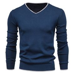 This wonderful pullover will provide a stylish look. The excellent solid pattern of this pullover gives it an astounding look. This regular sleeve style pullover is remarkable with its design. The v-neck collar of this pullover makes it comfortable. This stylish men's sweater is eye-catching. It is made from high-quality cotton material. Specifications sweater jumpers: sweater jumpers season: spring summer autumn winter mens pullover sweaters: mens pullover sweaters Wool: Standard Wool Thickness: STANDARD Technics: Computer Knitted Style: Casual Sleeve Style: Regular Sleeve Length(cm): Full Simple Type: Simple Type Pullver men: Pullver men Pattern Type: Solid Origin: China Material: Cotton M L XL XXL 3XL 4XL Sweater Men: M L XL XXL 3XL 4XL Sweater Men Item Type: Pullovers Hooded: No Gender Male Sweaters, Full Sleeve Tshirt, Autumn Sweater, Mens Fashion Sweaters, Pullover Sweater Men, Slim Sweater, Cotton Pullover, Pullover Men