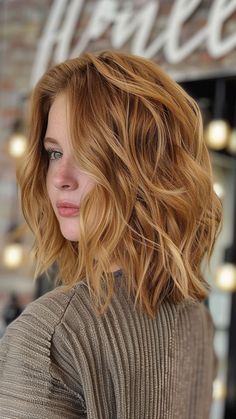 25 Hair Colors for a Warm Summer Transformation Copper Amber Hair Color, Root Shadow Red Hair, Honey Highlights On Red Hair, Ginger Carmel Hair, Copper Dirty Blonde Hair, Cool Tone Orange Hair, Golden Hair Color Honey, Honey Auburn Hair, Golden Dark Blonde Hair