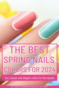 Trending Nail Polish Colors, Spring Nail Polish Colors, Nail Polish Colors Summer, Popular Nail Colors, Spring Tones, Spring Nail Polish, Summer Nail Polish, Colors For Spring